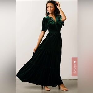 Baltic Born Artemis Velvet Maxi Dress